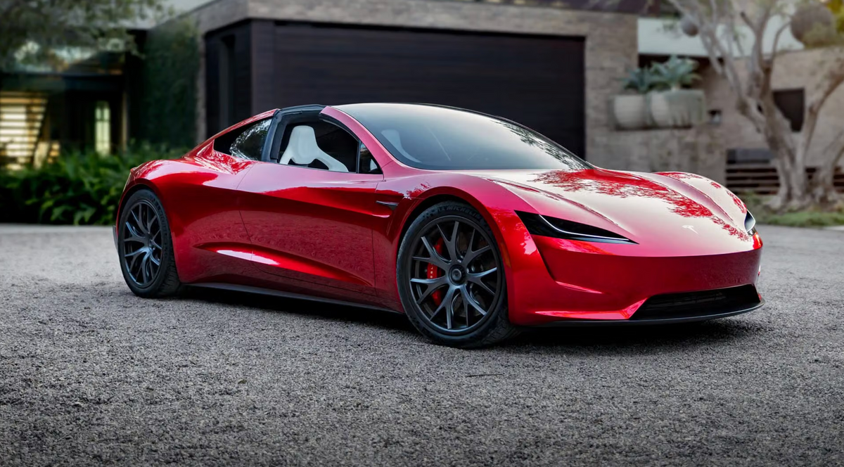 The Tesla Roadster Is Back on the Clock