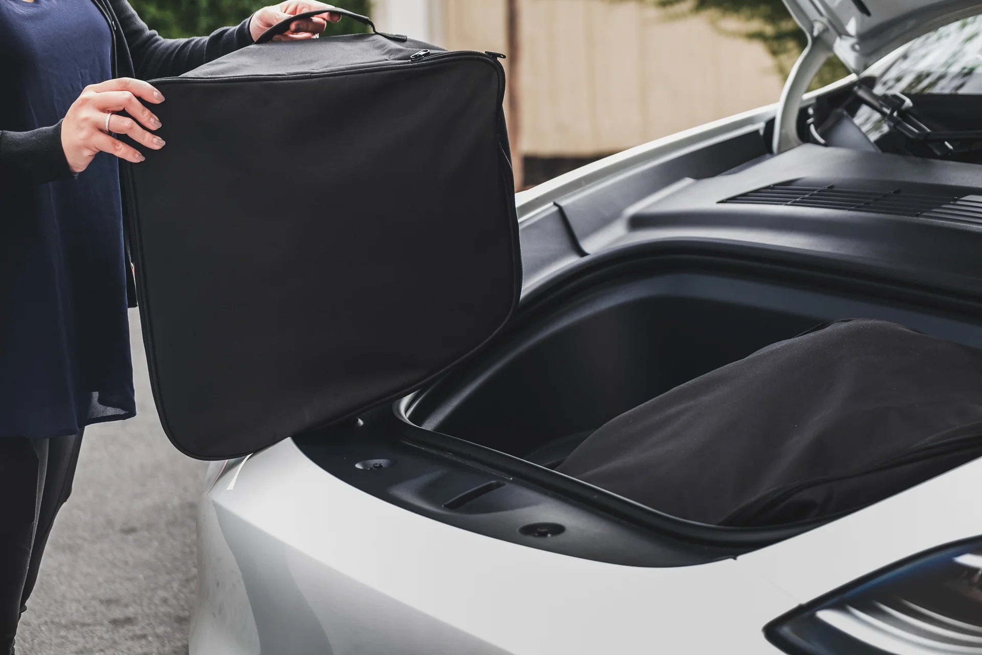 The Best Luggage Options for Your Tesla Trunk