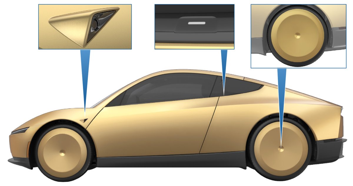 New Tesla Cybercab Details: Batteries, External Mics, Tow Straps, and More