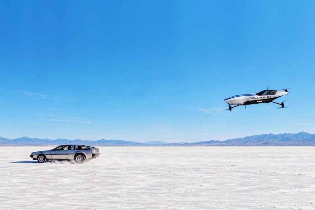 DeLorean Applauds Tesla, Teases Alpha5 EV and Airspeeder Team USA