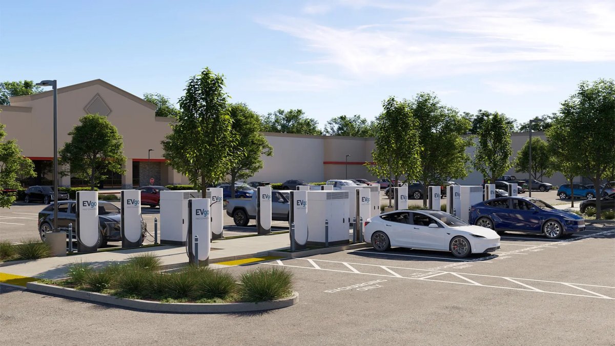 EVgo to Start Installing 500 kW V4 Tesla Superchargers