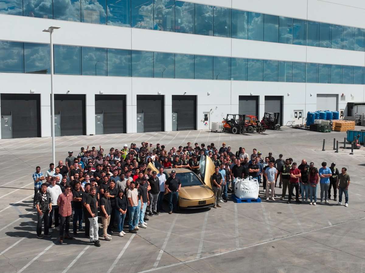 Tesla Builds First Cybercab Using In-House Battery Materials