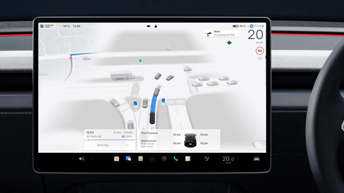 Tesla FSD Cuts Collisions by 40% in Australia and NZ