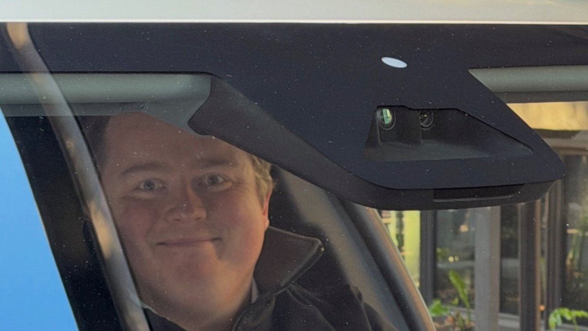 Tesla Cybercab Spotted With Larger Front Cameras, Ambient Lighting, and More