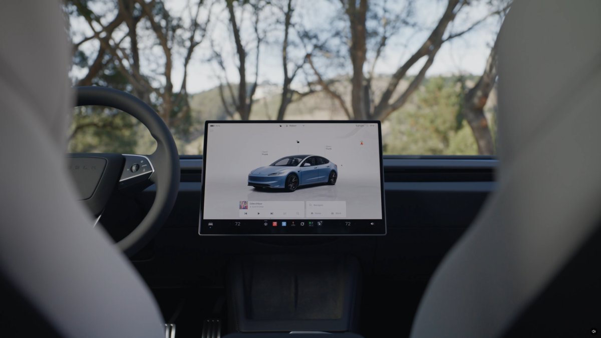 Tesla Adds 16-Inch Screen To Model 3/Y In North America, 0-60 In 3.8s
