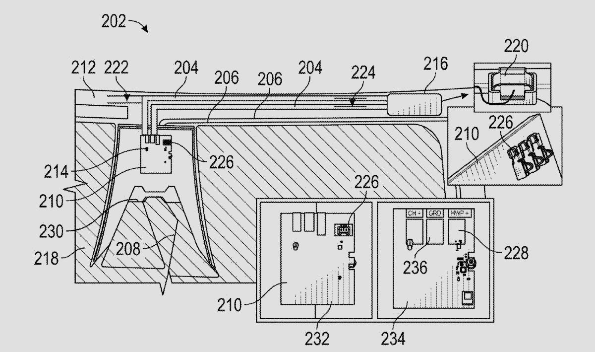Tesla Patents Printed Circuit Glass to Simplify Wiring and Camera Housing