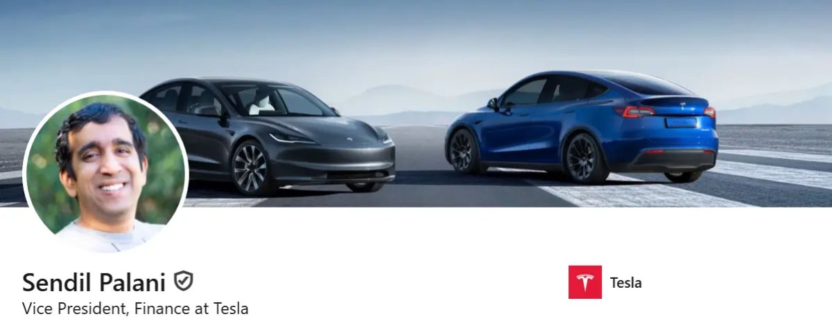 Tesla's VP of Finance Announces Exit After 17 Years