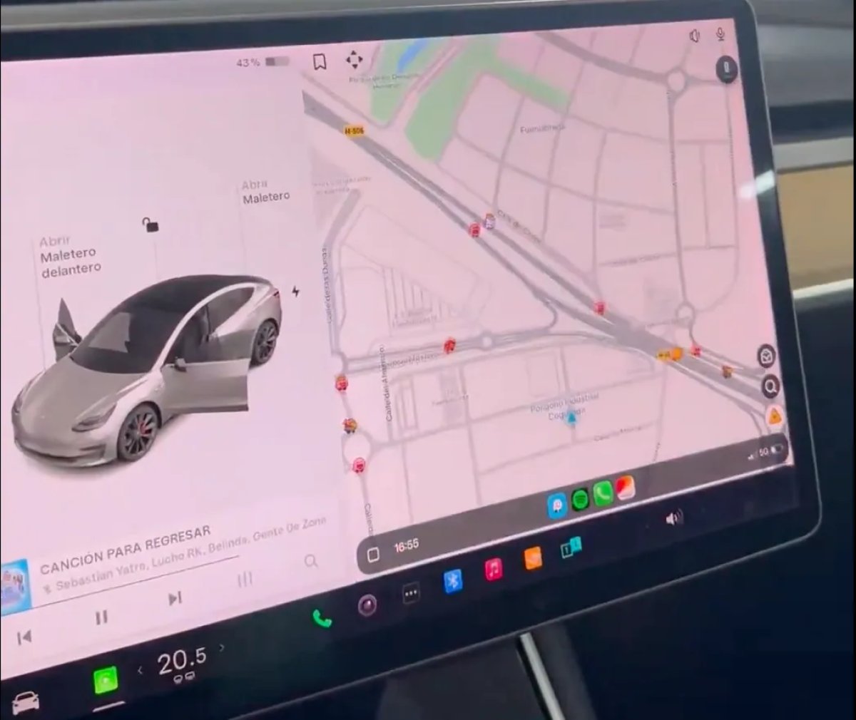 【Apple CarPlay for Tesla】 テスラ　アップルカープレイ Apple CarPlay for Tesla】 テスラ アップルカープレイ - メルカリ