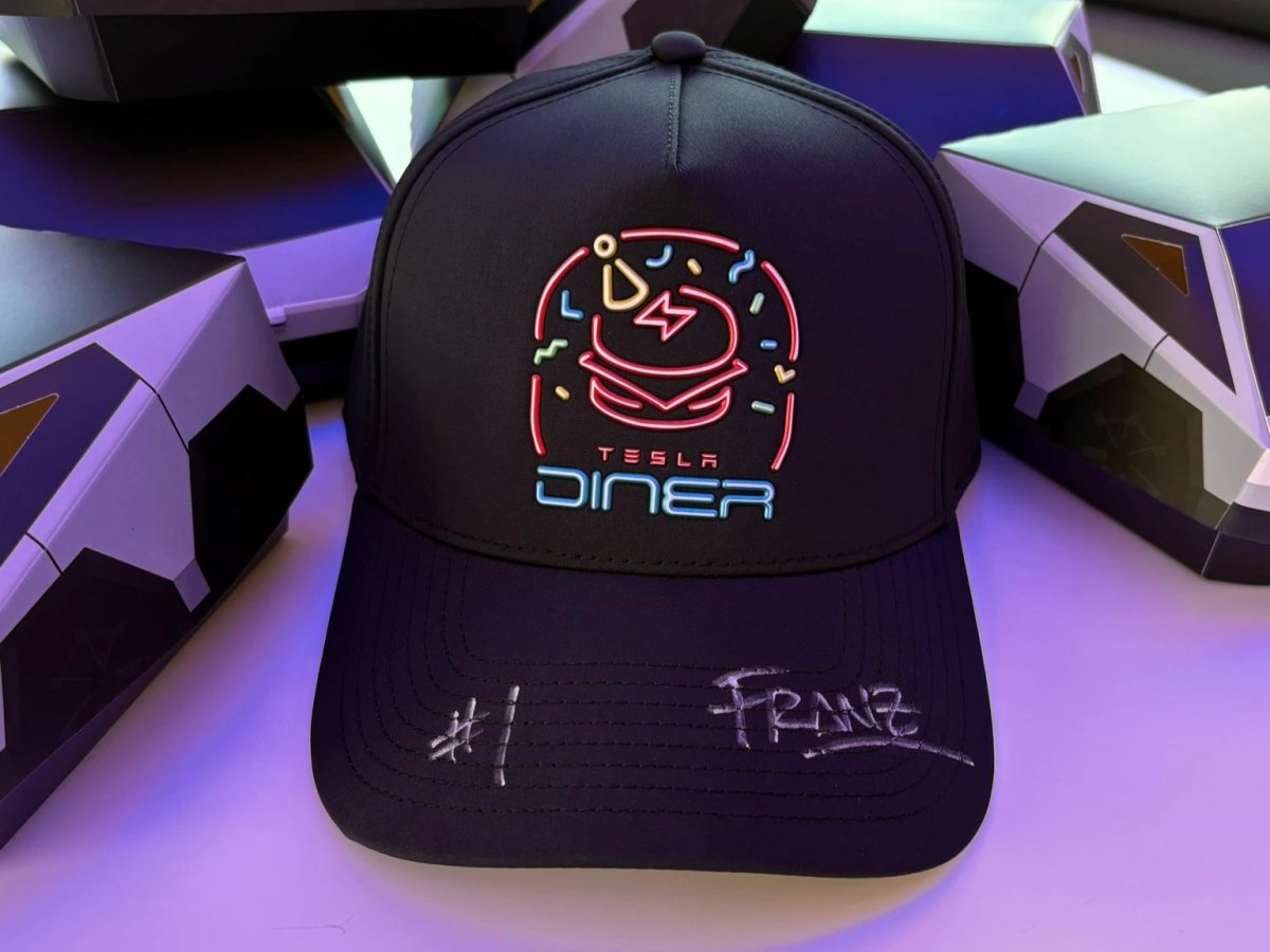 Tesla Diner Celebrates Turning One With Signed Franz Merch