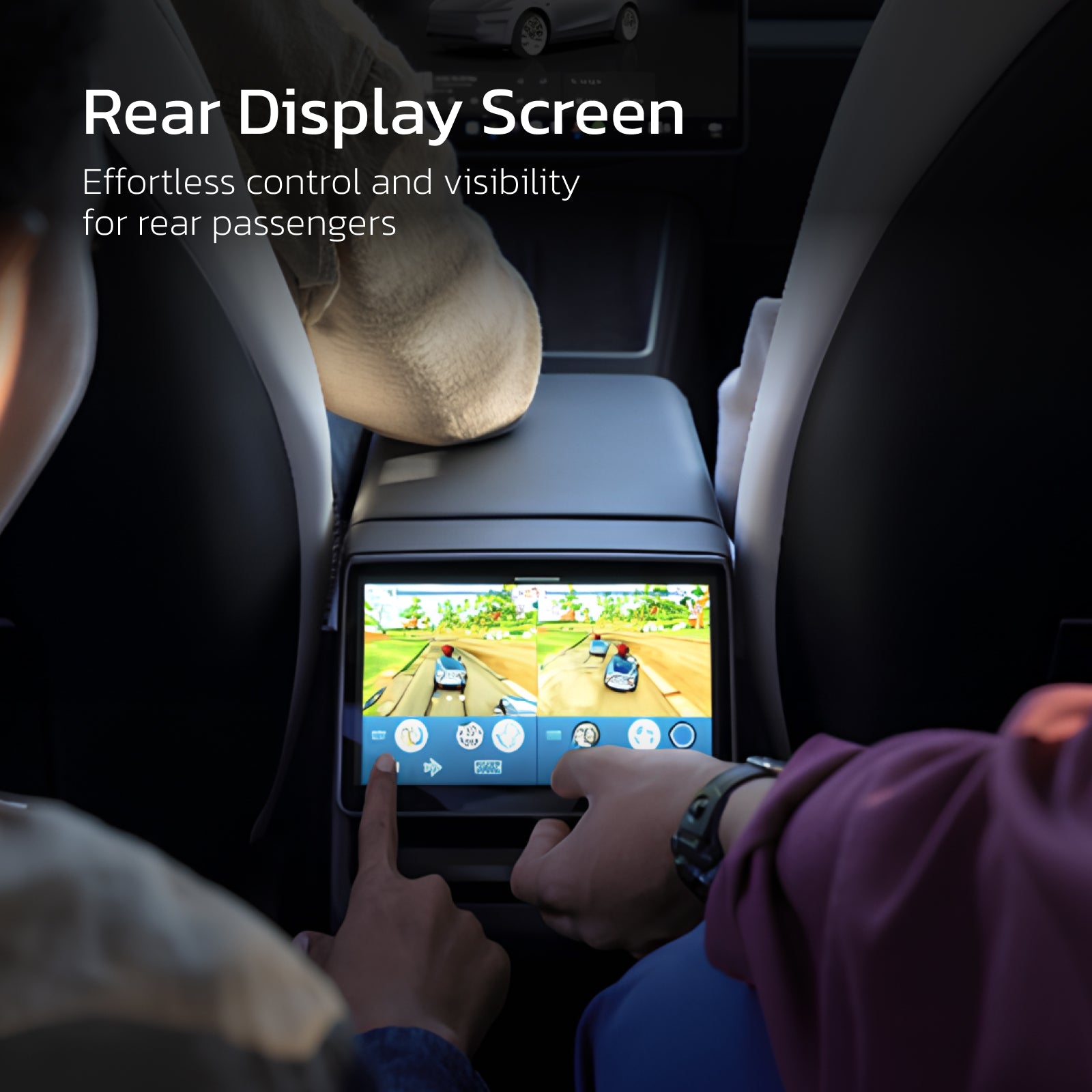Schermo Display Posteriore Teslahubs™