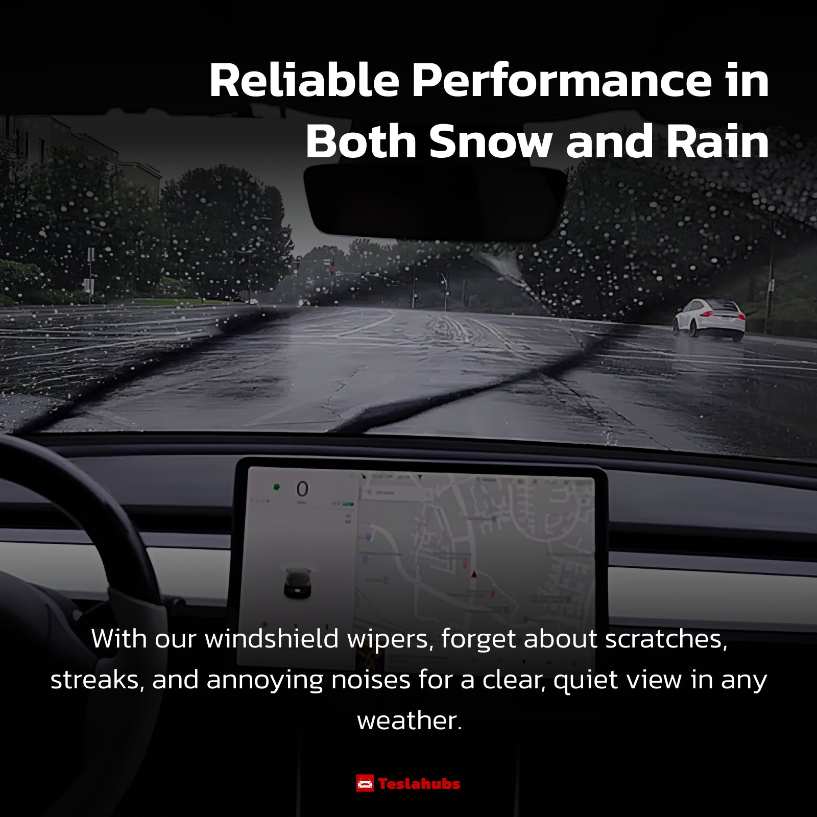 Teslahubs™ WindShield Wipers