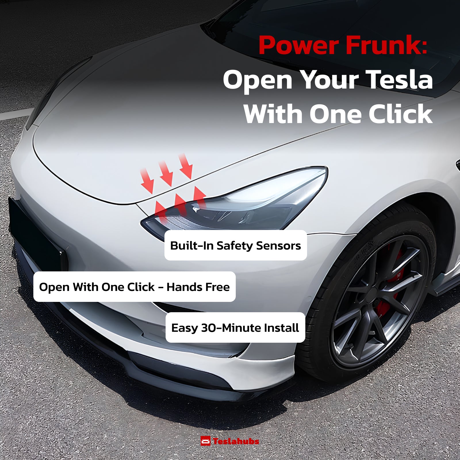 TeslaHubs™ Power Frunk