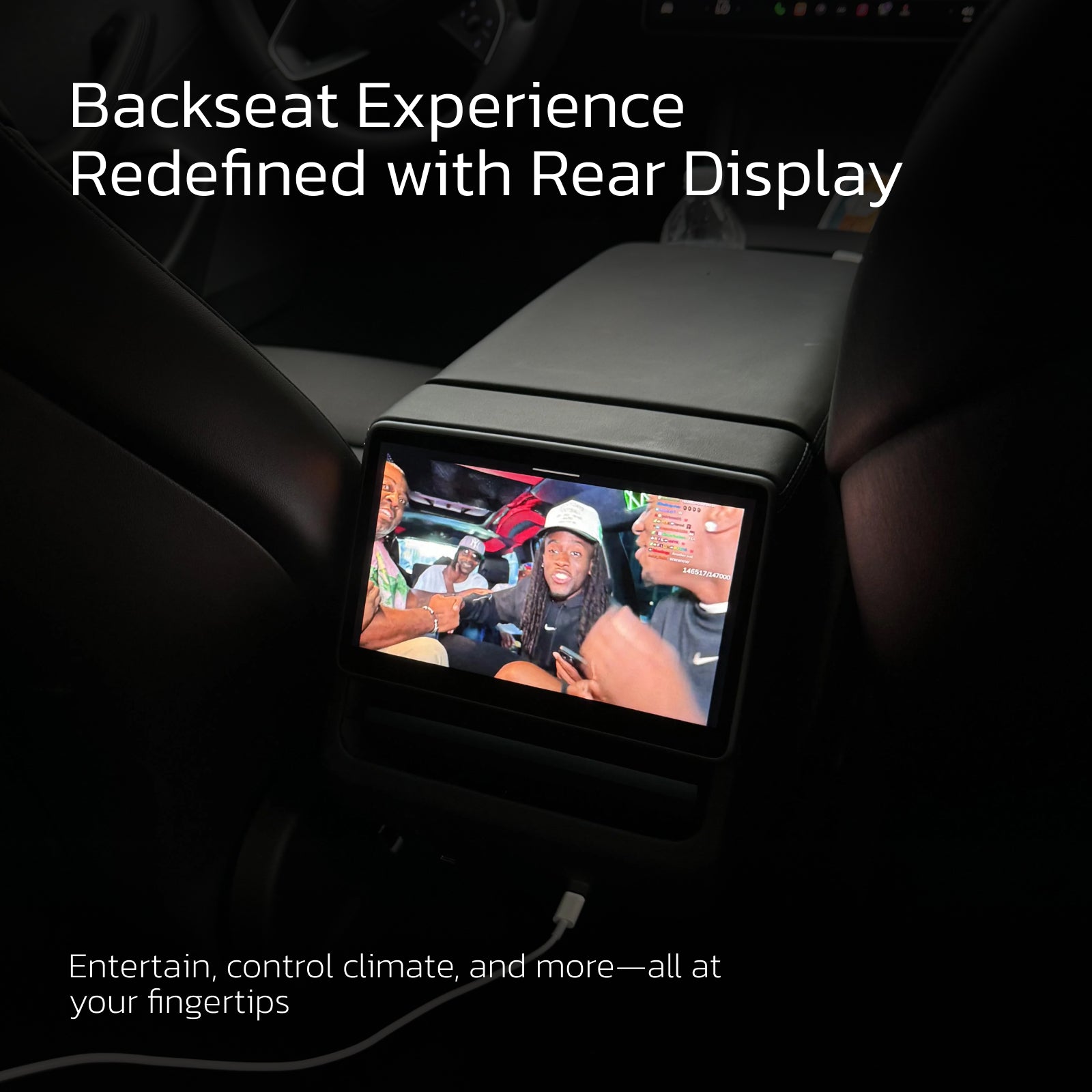 Schermo Display Posteriore Teslahubs™
