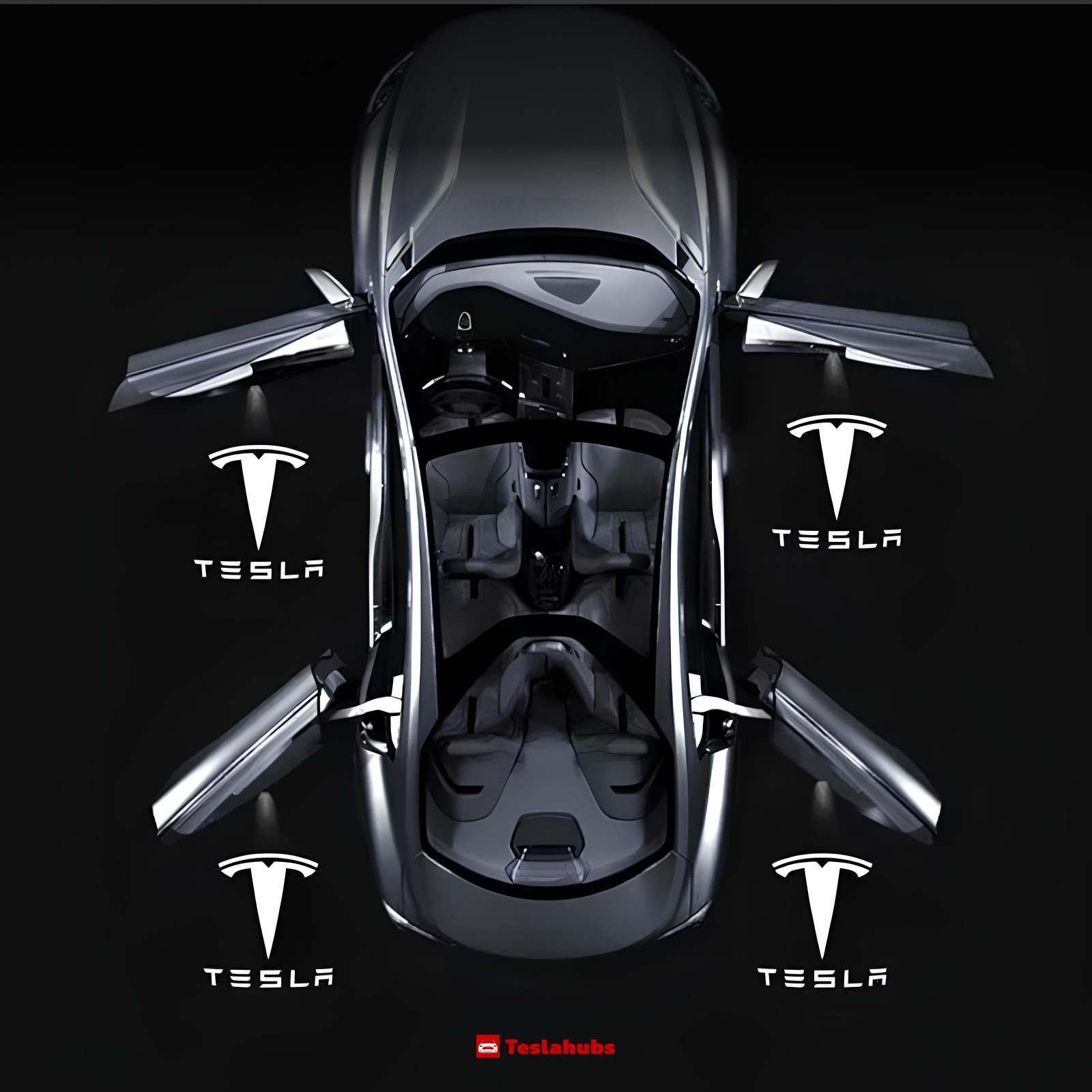 Teslahubs™ Projektor-Türlichter