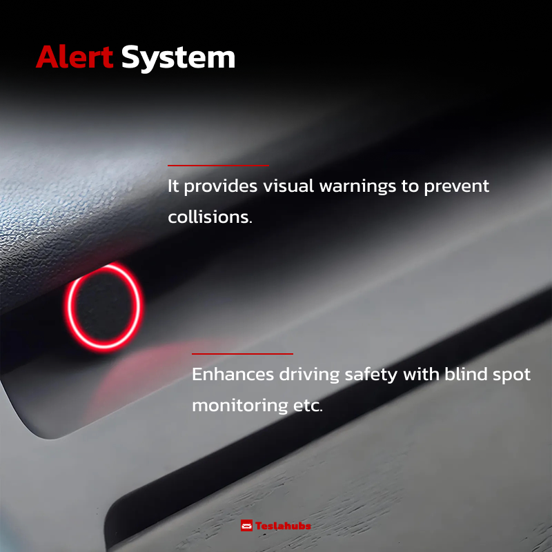 Sistema di Monitoraggio Angolo Cieco TeslaHubs™ (BLIS)