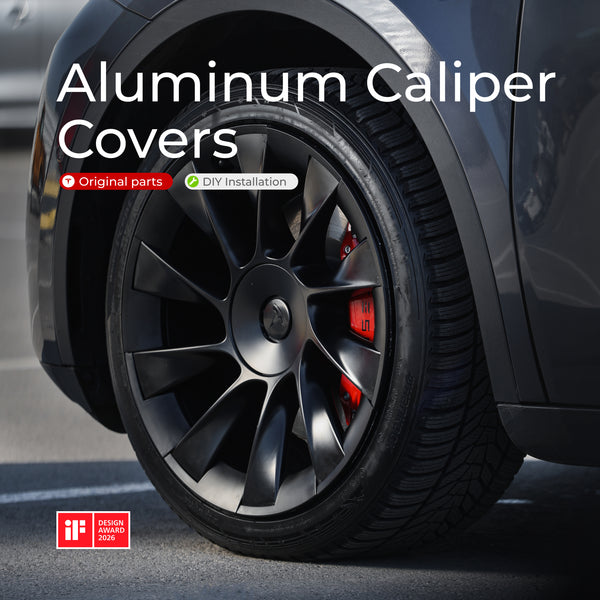 Couvre-étriers en aluminium TeslaHubs™