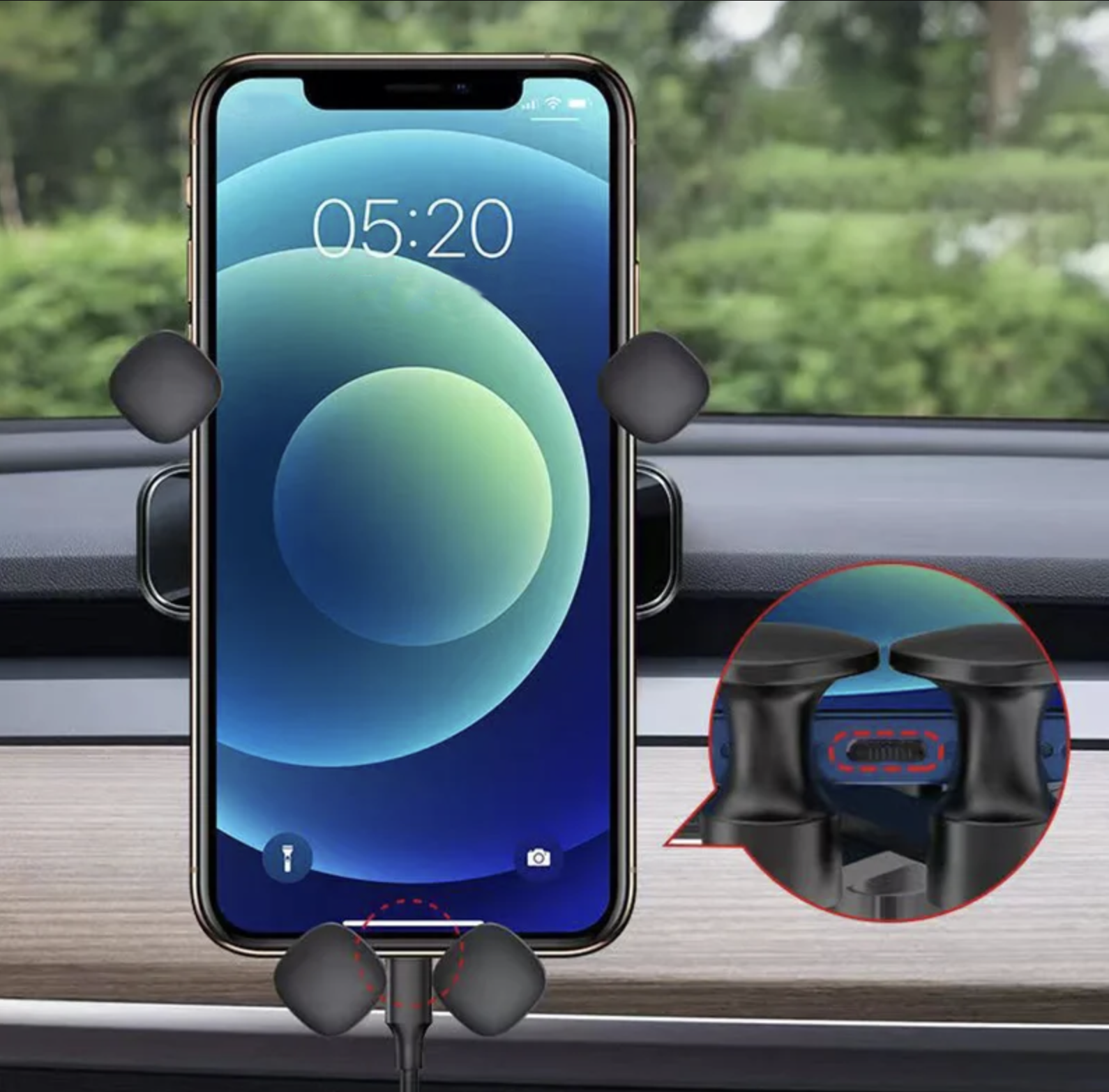 TeslaHubs™ Supporto per telefono per Model 3 / Y