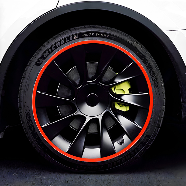Teslahubs™ Protezioni per cerchi in alluminio, Model 3, Y, S, X
