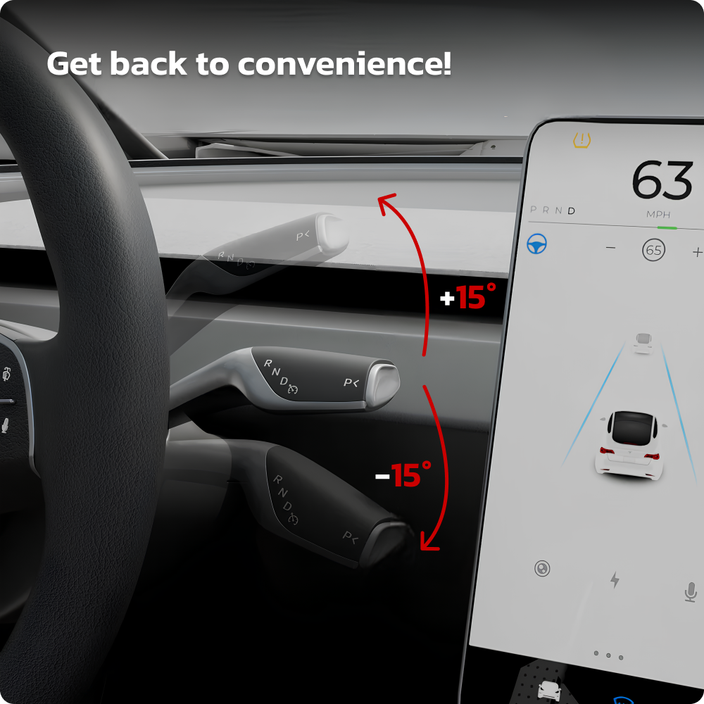 TeslaHubs Stalks Gear Shifter