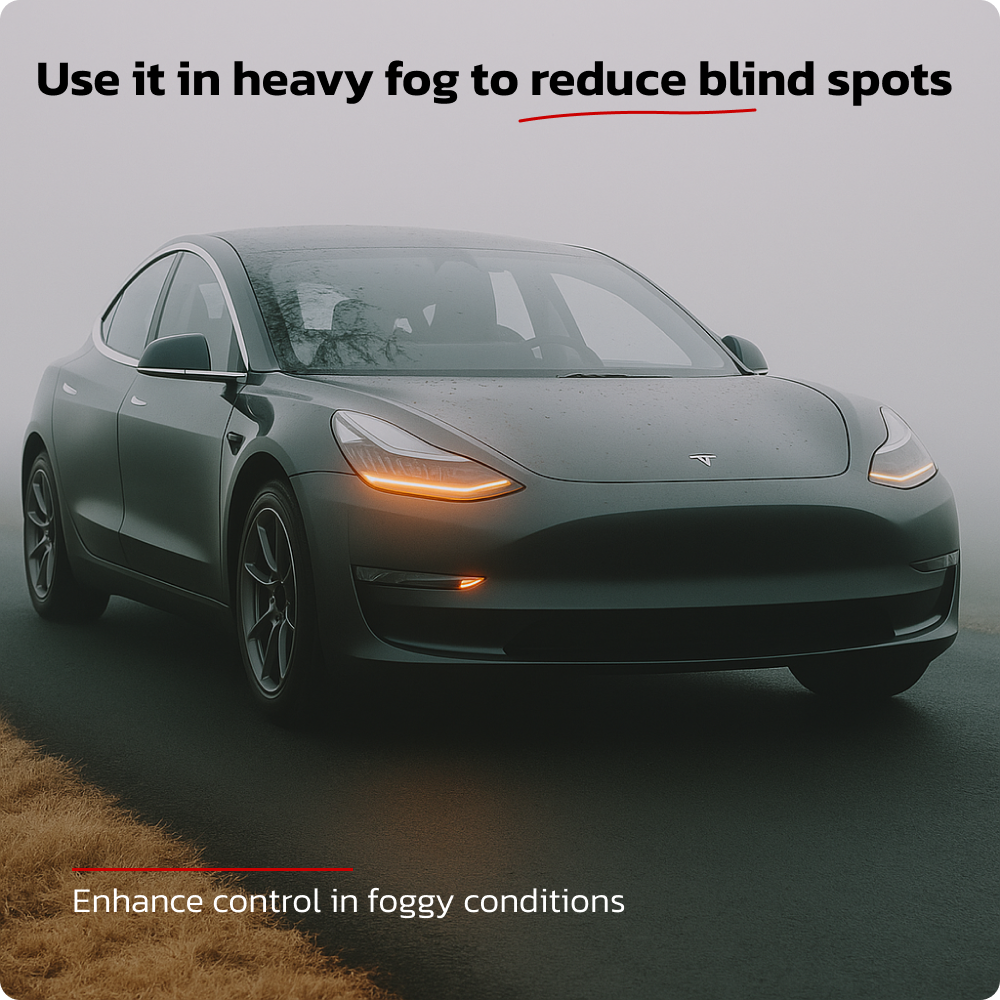 TeslaHubs™ RGB DashLight with BLIS!