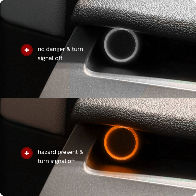 Sistema di Monitoraggio Angolo Cieco TeslaHubs™ (BLIS)