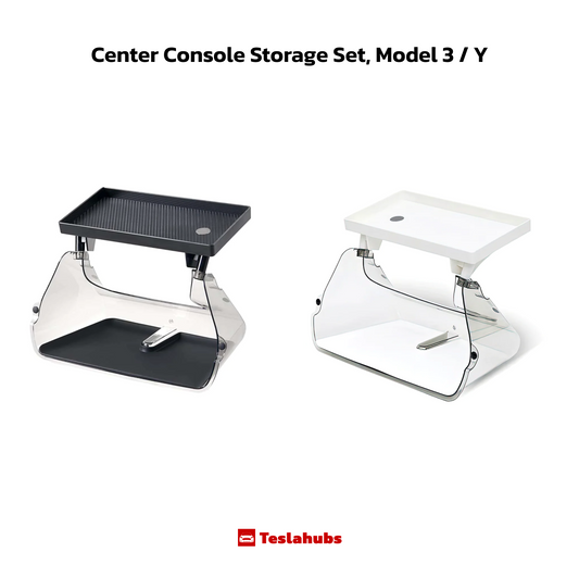 Teslahubs™  Center Console Storage Set, Model 3 / Y
