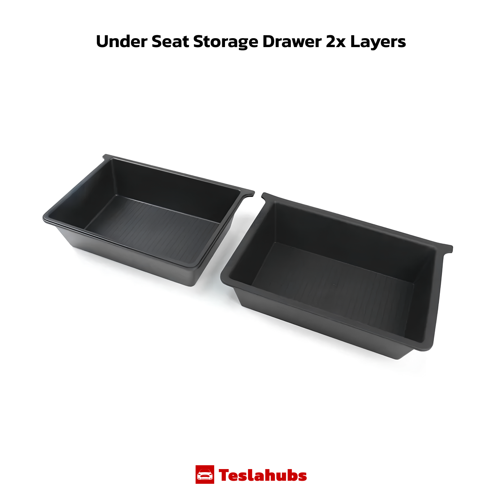 Teslahubs™ tiroir de rangement sous siège pour Model X