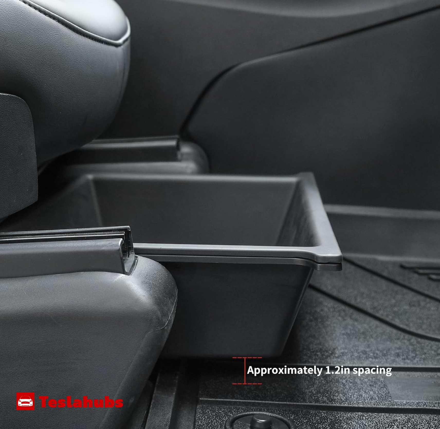 Teslahubs™ tiroir de rangement sous siège pour Model X