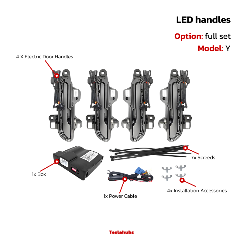 TeslaHubs™ LED Door Handles