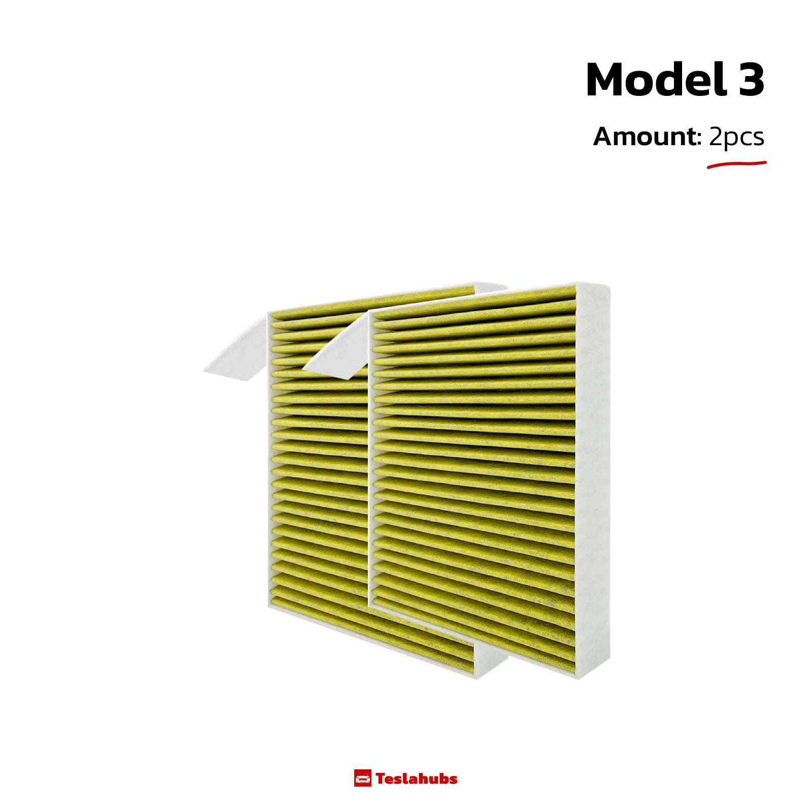 Teslahubs™ Carbon Air Filter