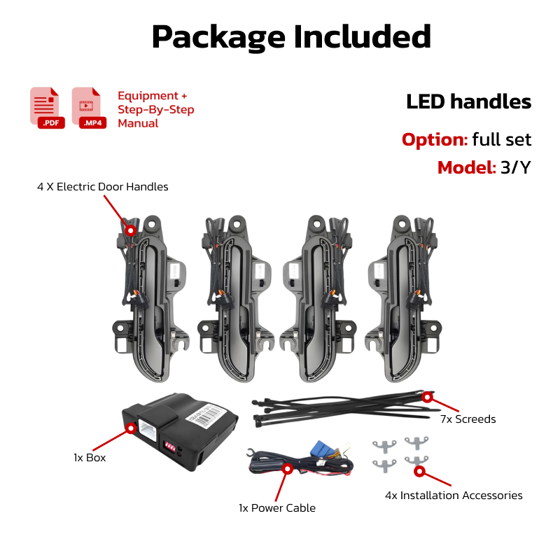 TeslaHubs™ LED Door Handles