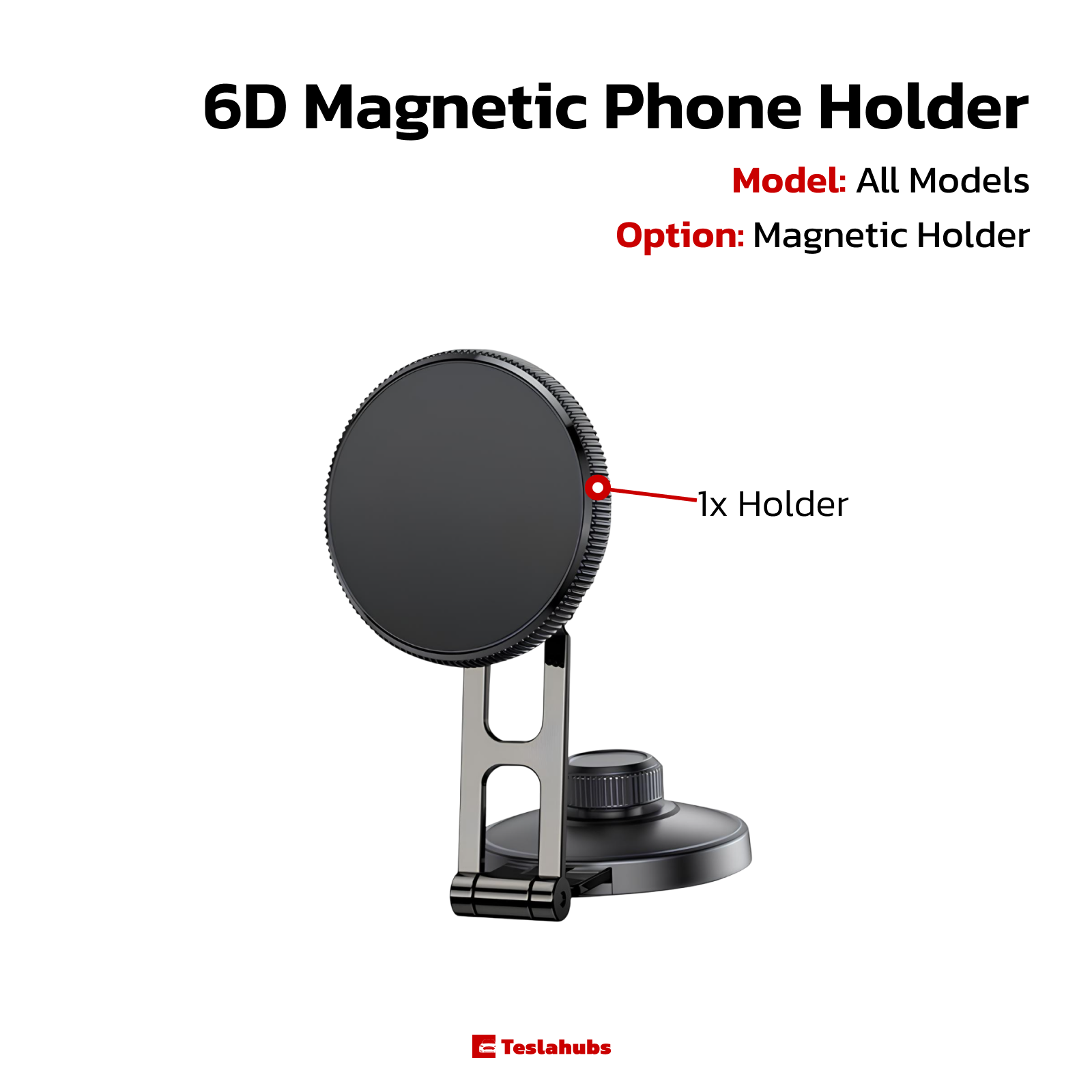 Teslahubs™ 6D Magnetic Phone Holder