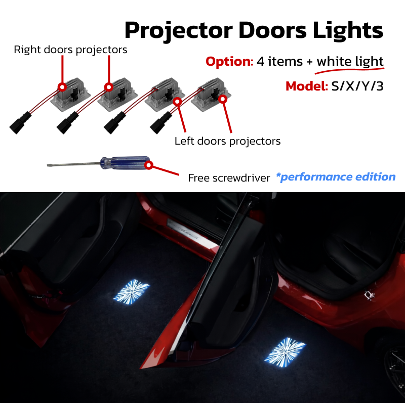 Teslahubs™ Projector Doors Lights