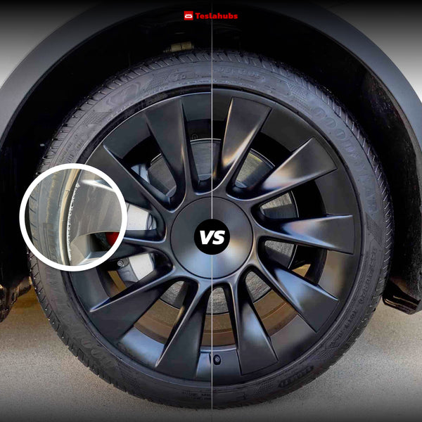 TeslaHubs™ Rim Shield Kit di Protezione Avanzata per Model Y