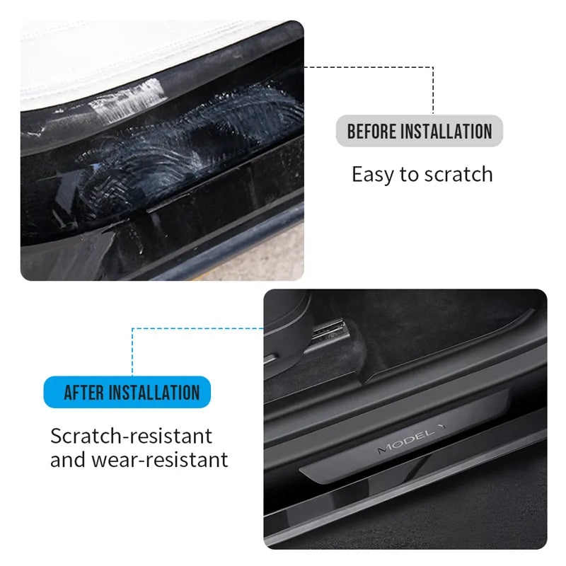 Protection du joint de porte Teslahubs™ pour le modèle Y