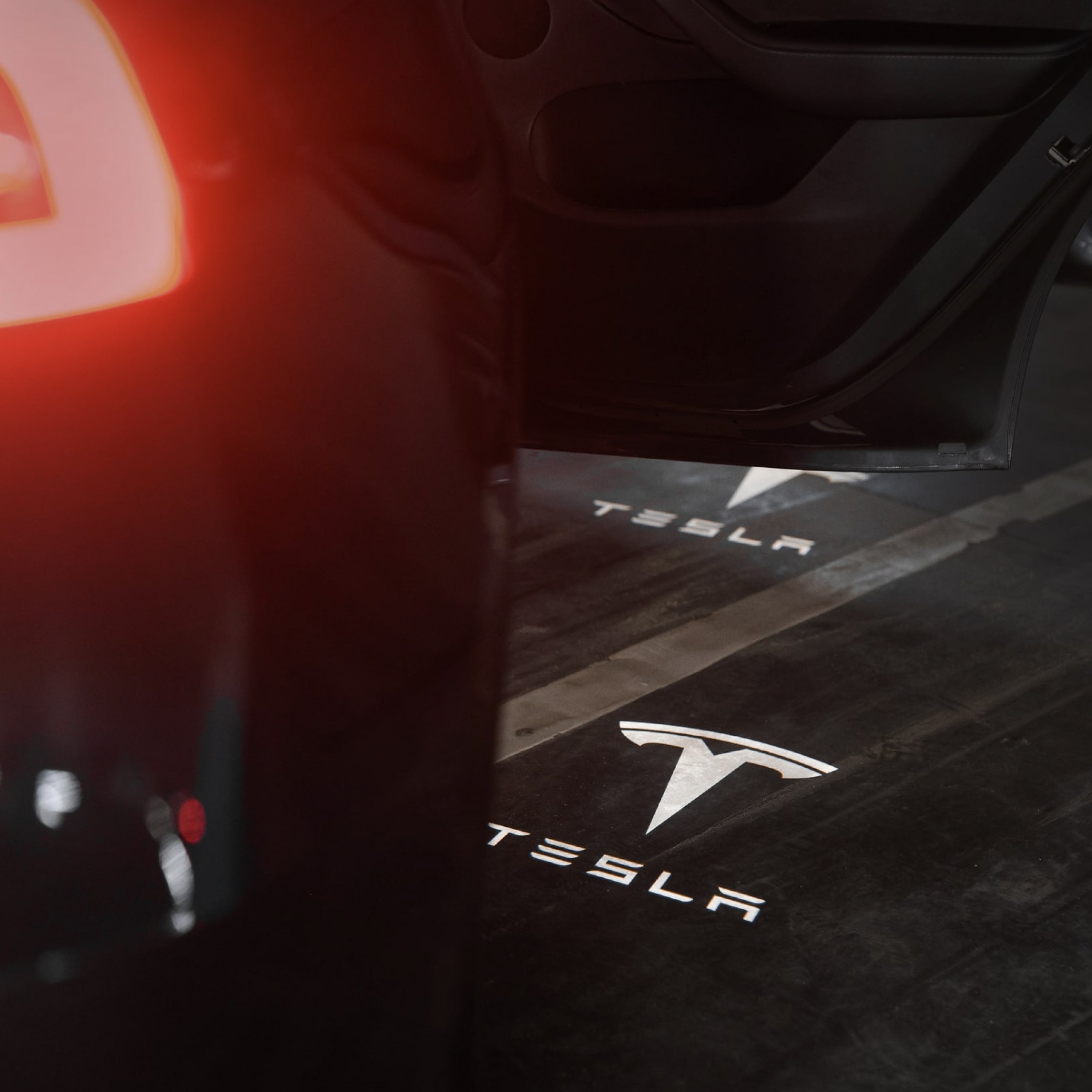 Luci per porte proiettore Teslahubs™