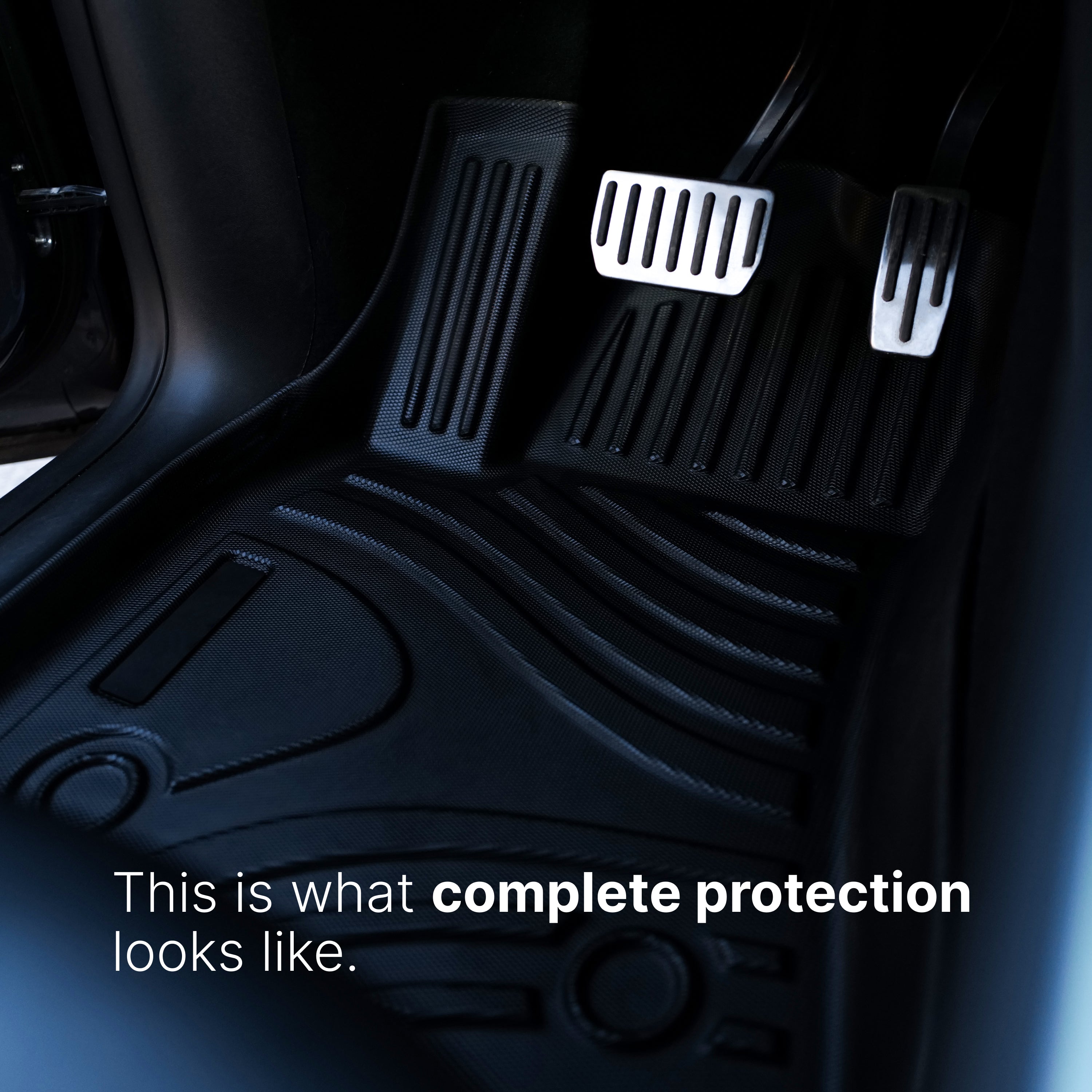 3D All-Weather Floor Mats for Tesla