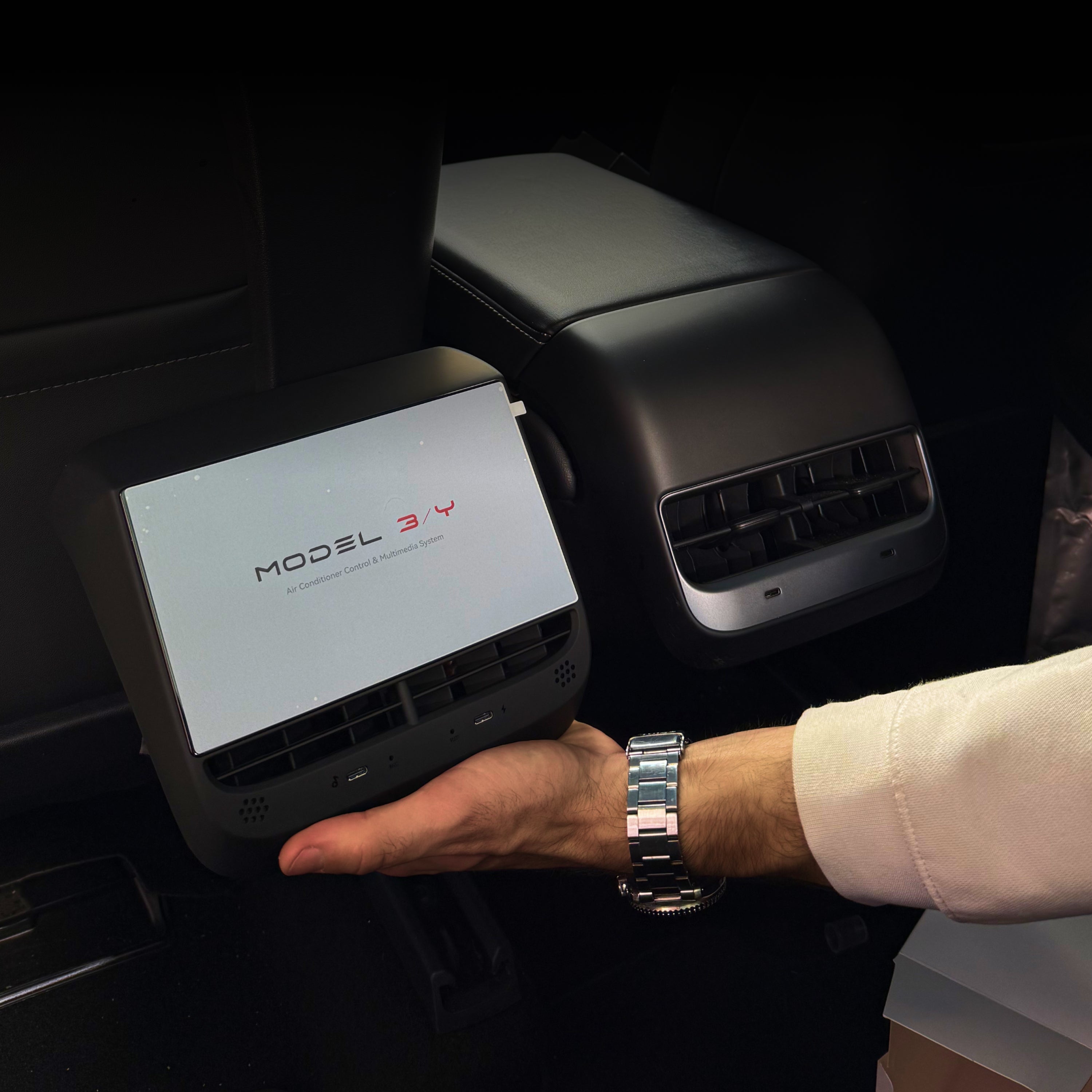 Teslahubs™ Rear Display Screen