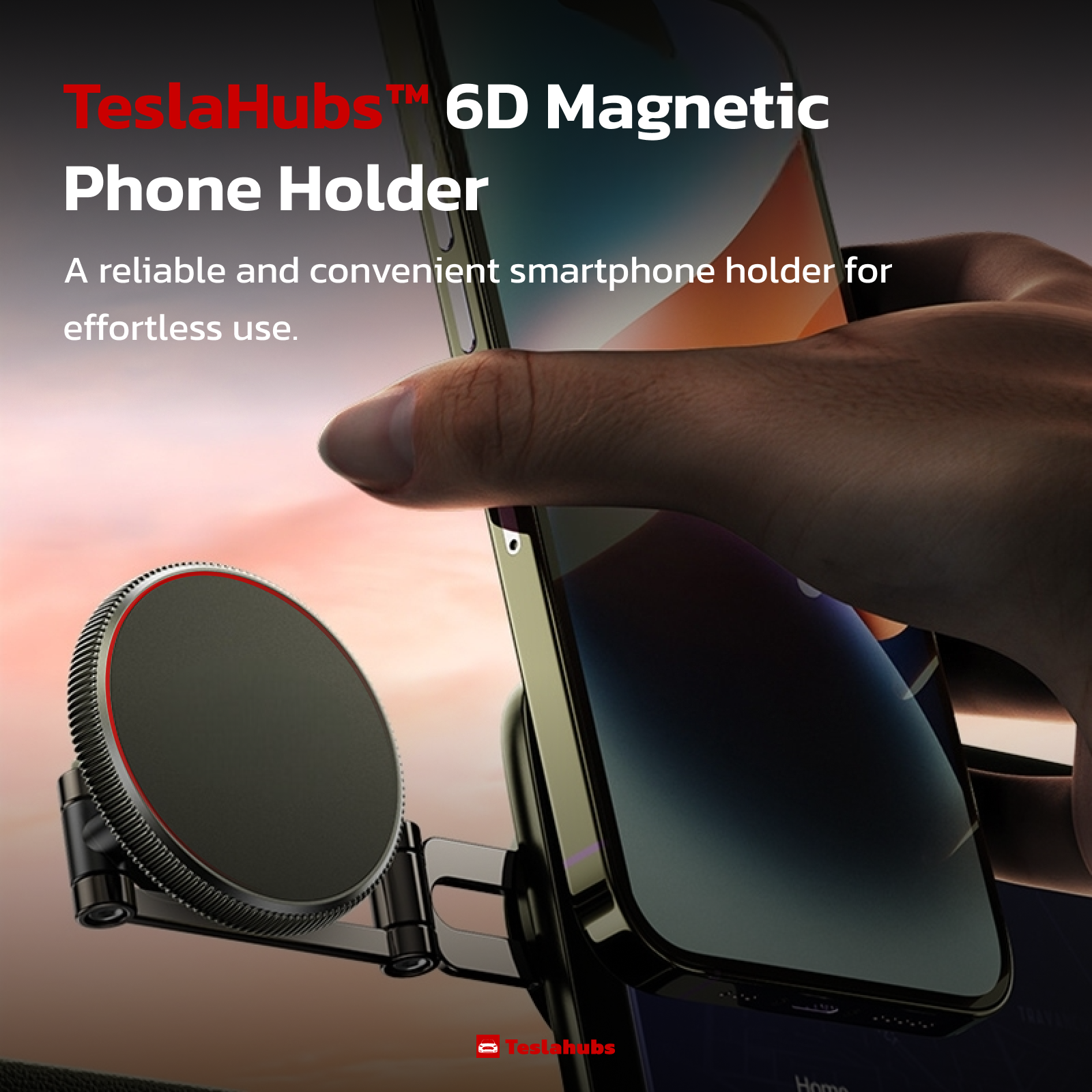Teslahubs™ 6D Magnetic Phone Holder