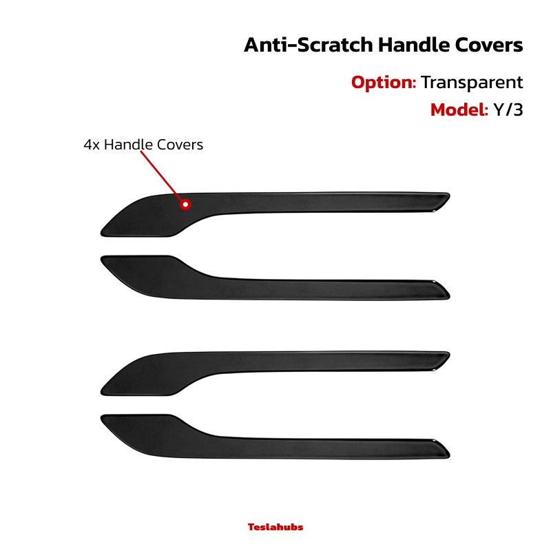 TeslaHubs™ Luminous Anti-Scratch Handle Covers