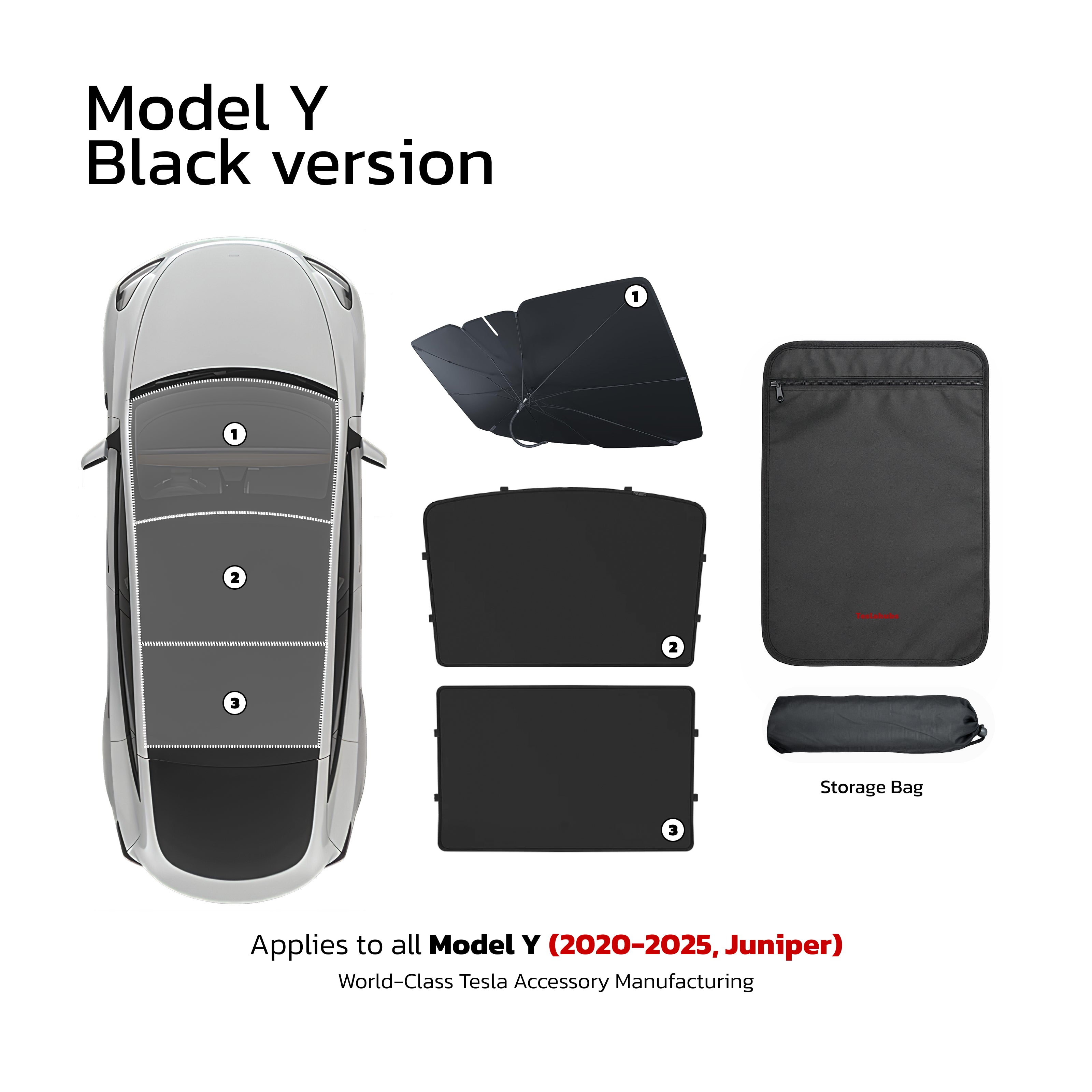Kit Pro Parasole Tetto Teslahubs™