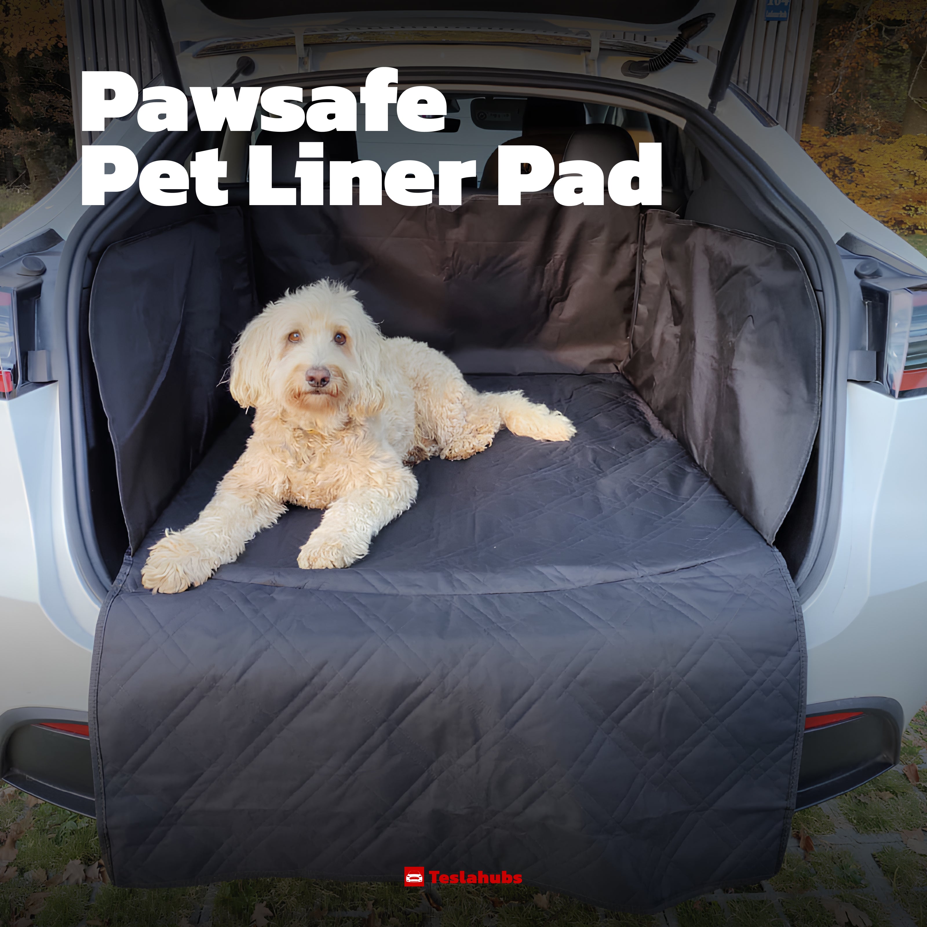 Teslahubs™ Pawsafe Pet Liner Pad per bagagliaio, Model Y