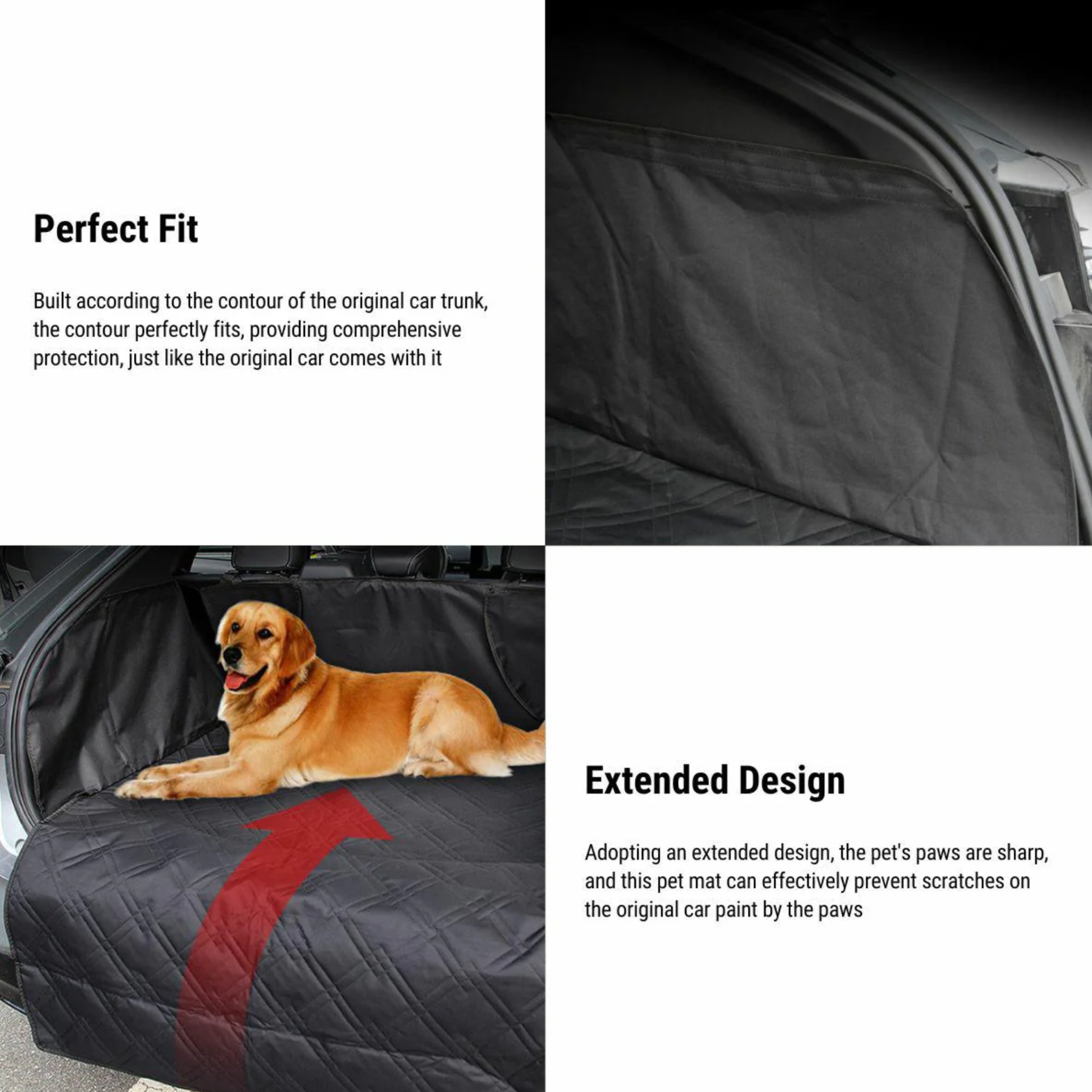 Teslahubs™ Pawsafe Pet Liner Pad per bagagliaio, Model Y