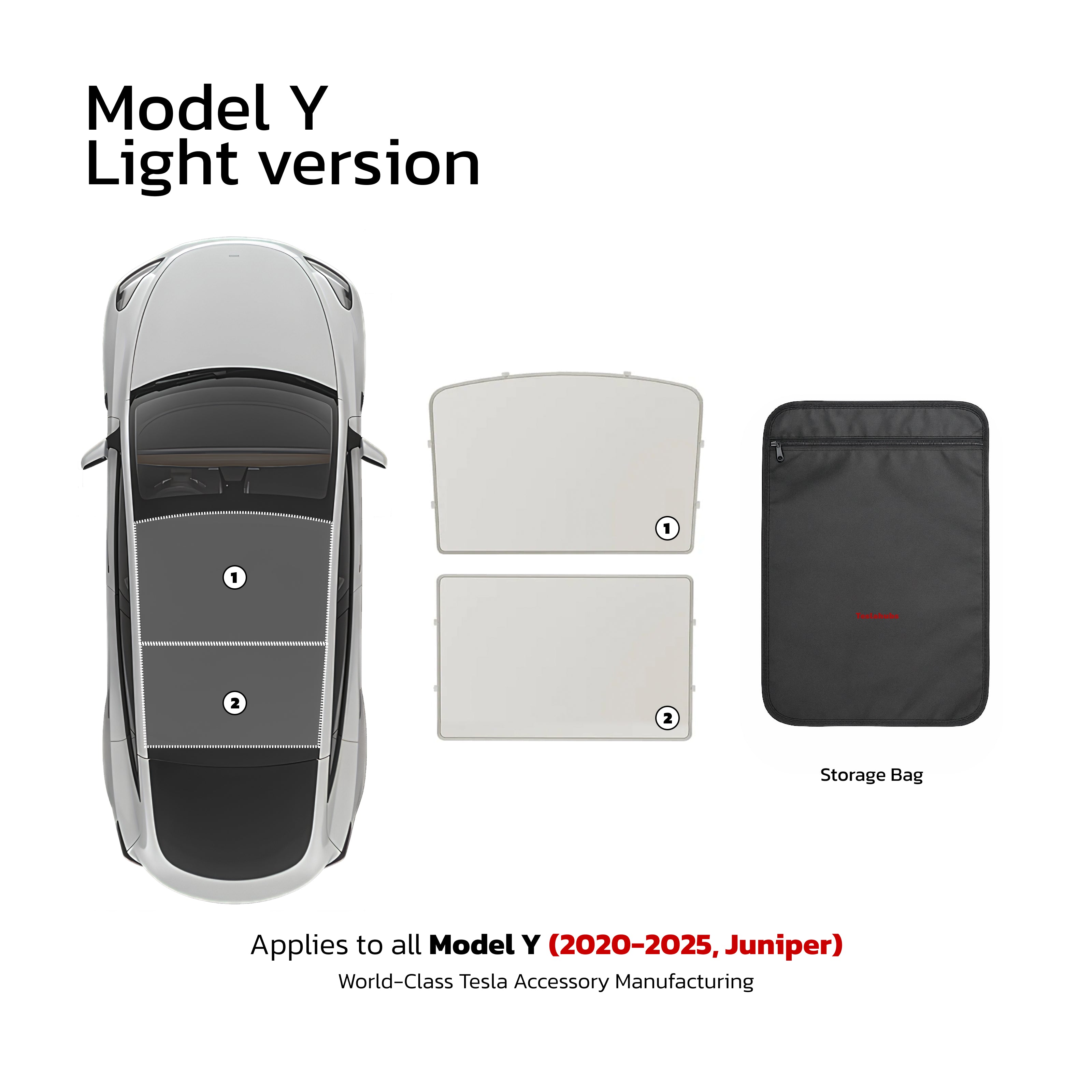 Kit Pro Parasole Tetto Teslahubs™