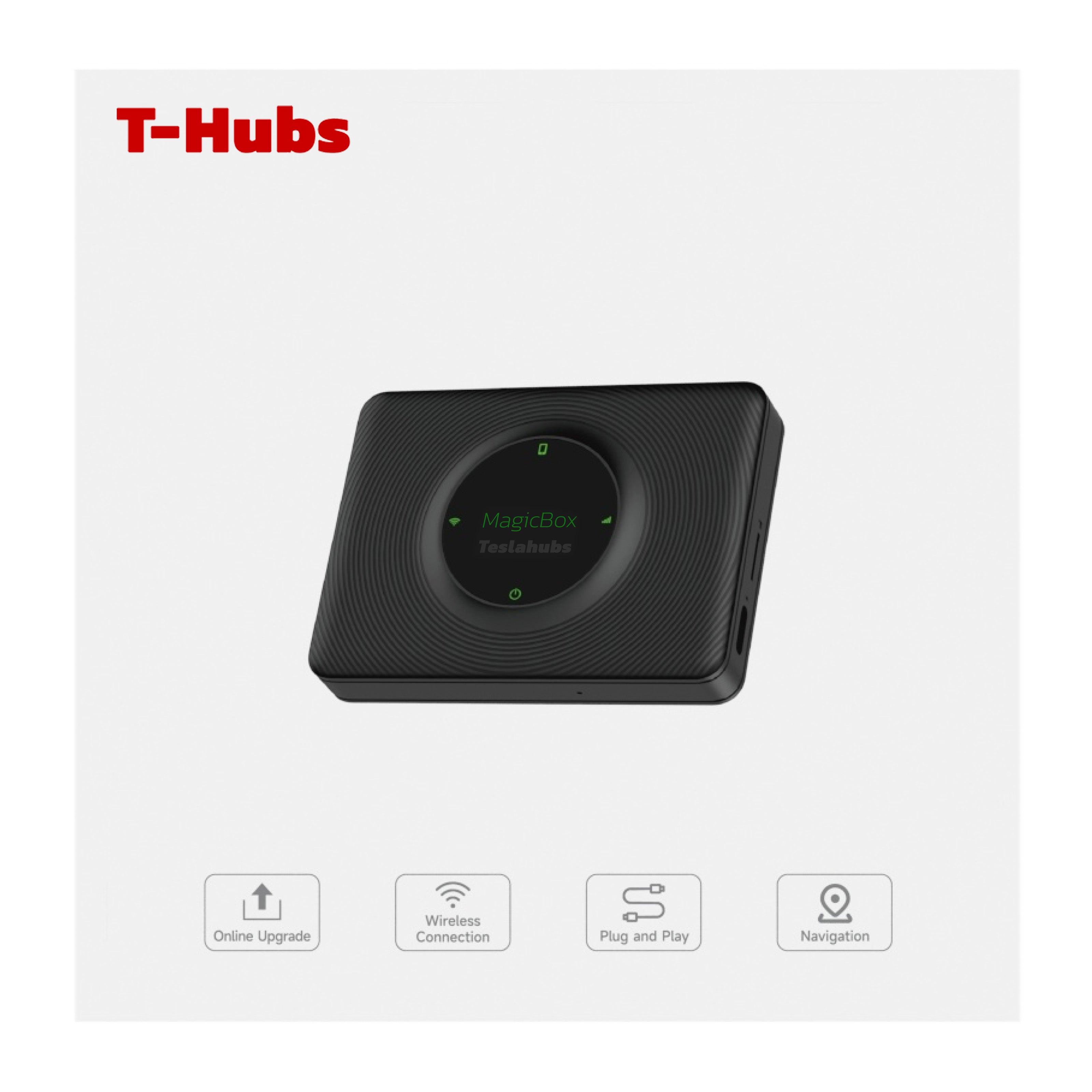 T-hubs™ MagicBox – CarPlay-Kit für Y, 3, S, X, Cybertruck