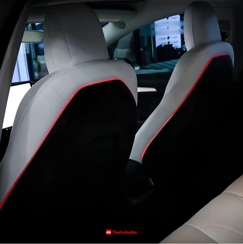 Luci Ambientali RGB per Sedili Posteriori TeslaHubs™