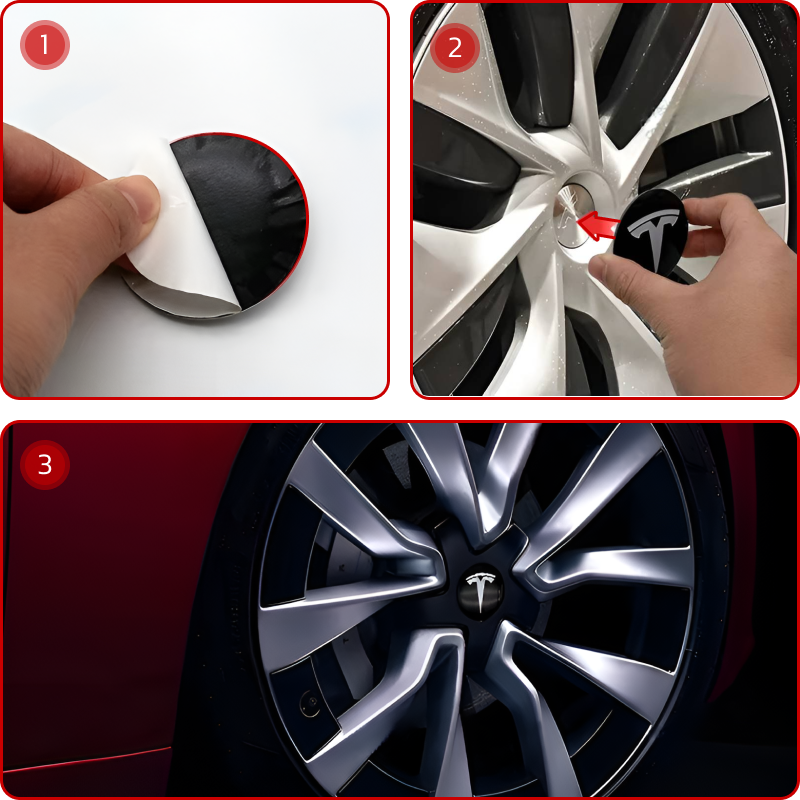 Teslahubs™ Wheel Caps