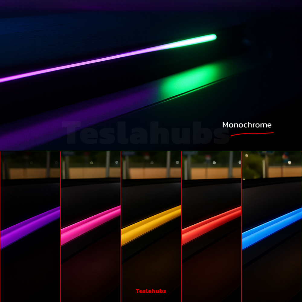 TeslaHubs™ RGB DashLight with BLIS!