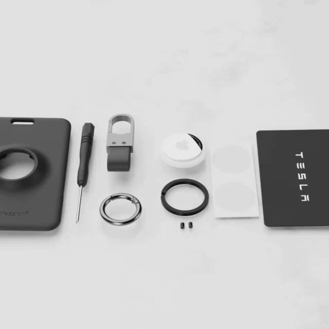 Porta Carte TeslaHubs™ con Air Tag