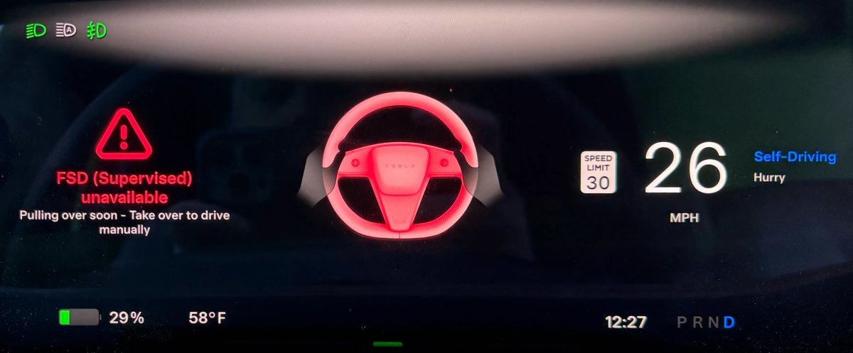 Tesla FSD v14.3 Now Pulls Over When You're Distracted [VIDEO]